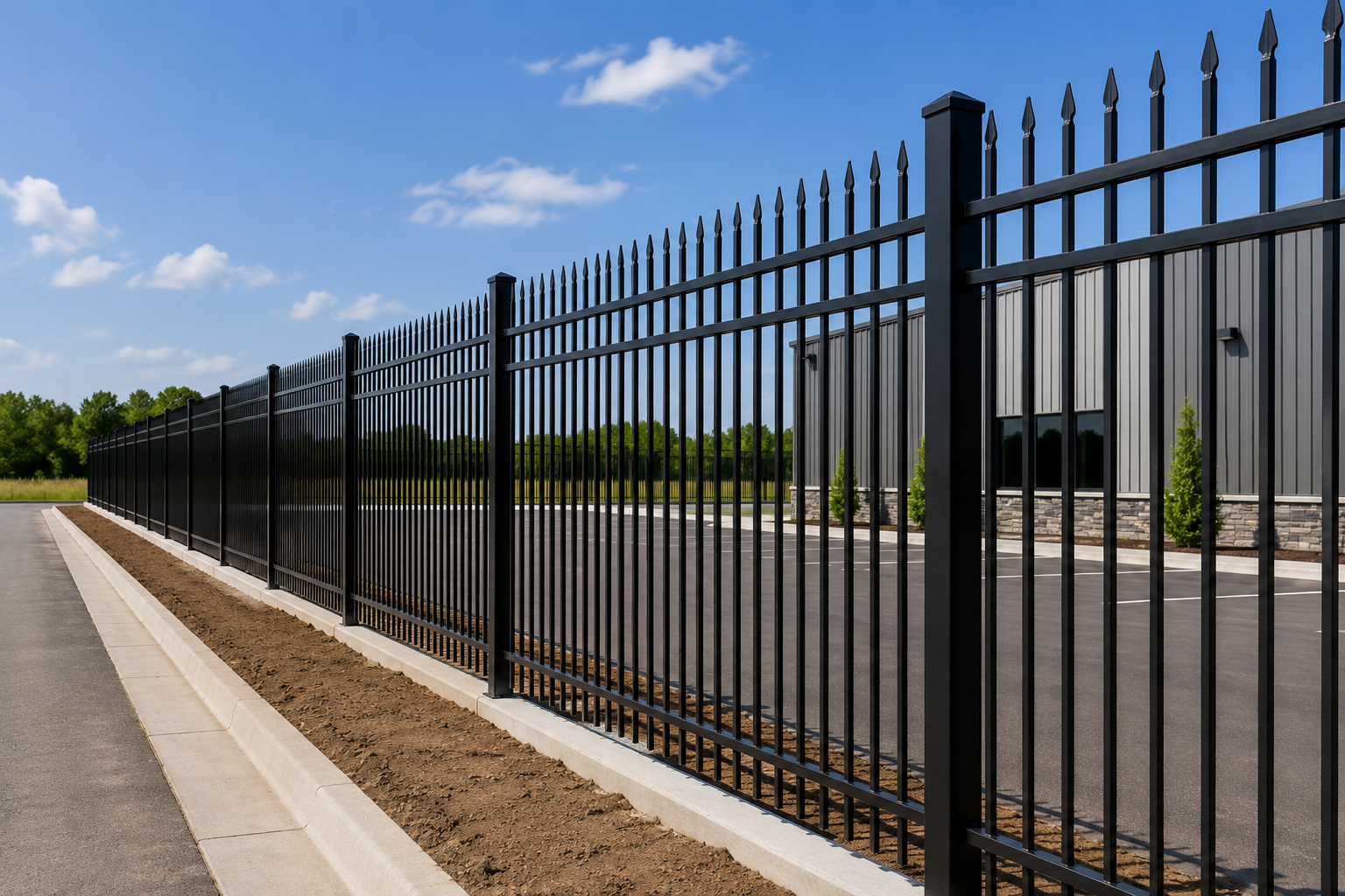 Agricultural and construction fencing installation